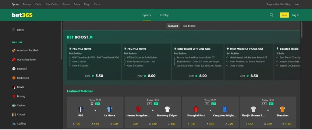 Bet365 Cambodia Overall Sports Betting Platform