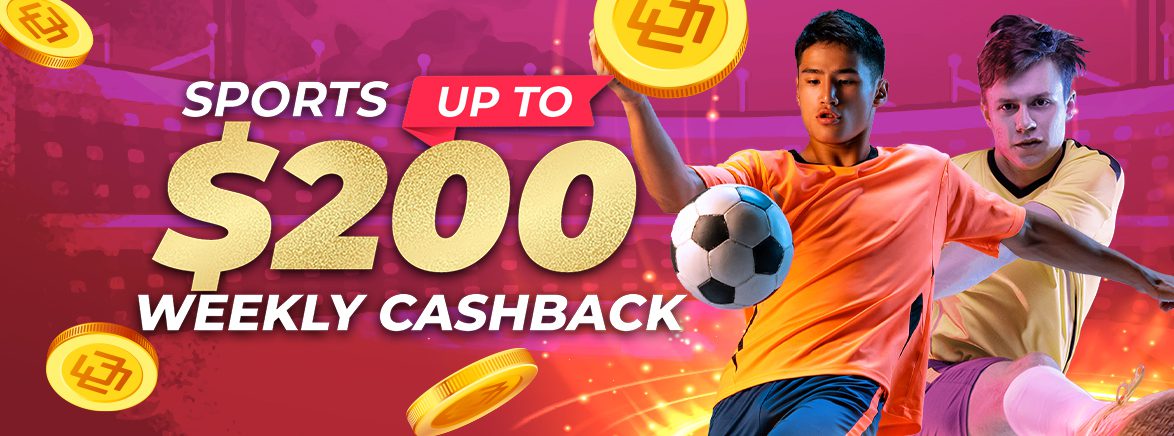 Sports up to $200 Weekly Cashback