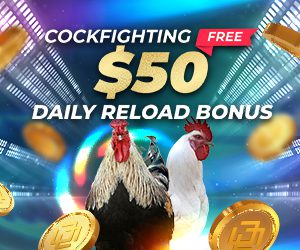 Cockfighting Free $50 Daily Reload Bonus