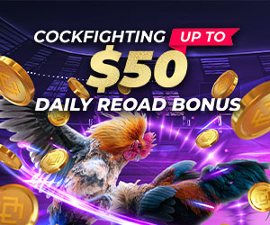 Cockfighting 12% Daily Reload Bonus 50 USD