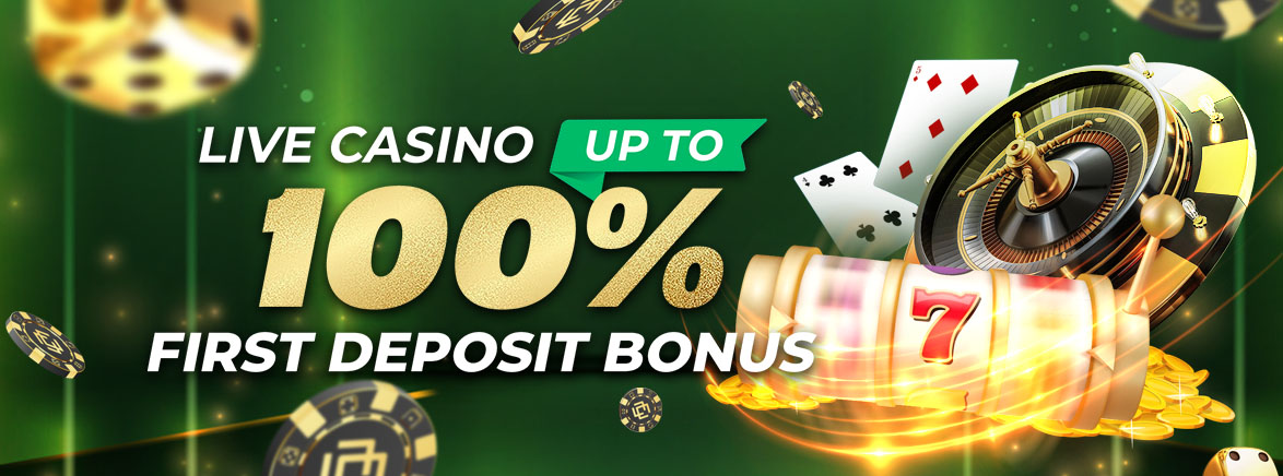 Casino 100% First Deposit Bonus 50 USD